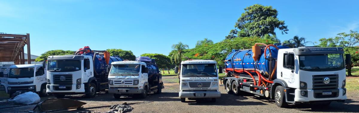 Caminhão de Hidrojateamento