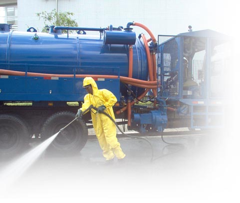 Hidrojateamento e Auto-Vácuo